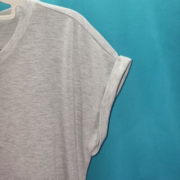 Gray Freedom Trail By Kyodan T-Shirt Dress With Pockets - Picture 5 of 9